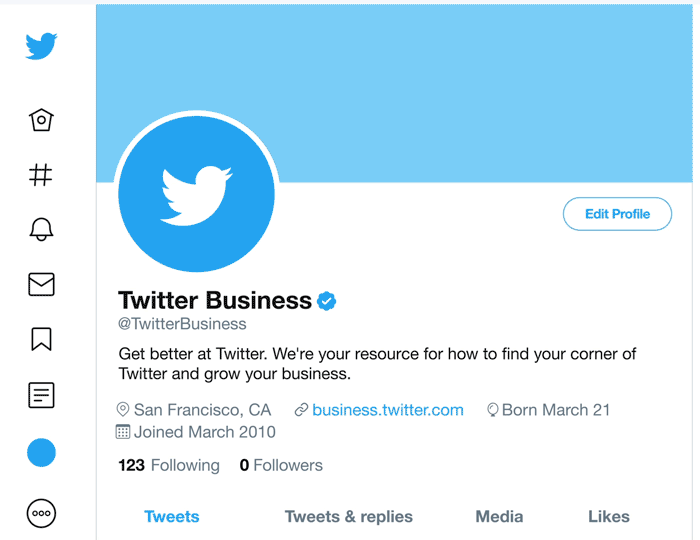 Twitter Business basics