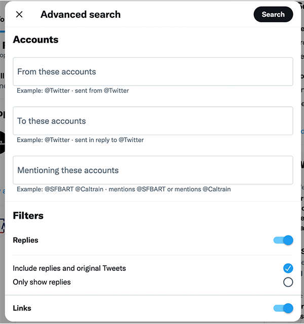 How to: Advanced search on Twitter