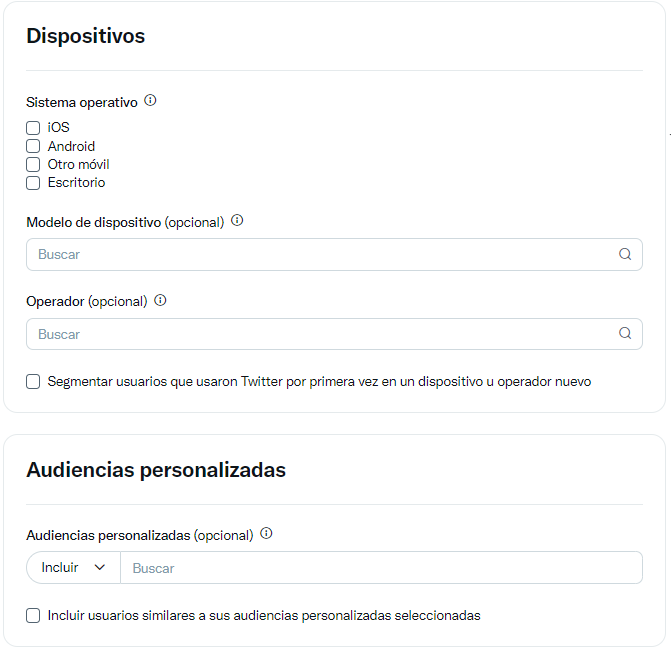Segmentación por dispositivo