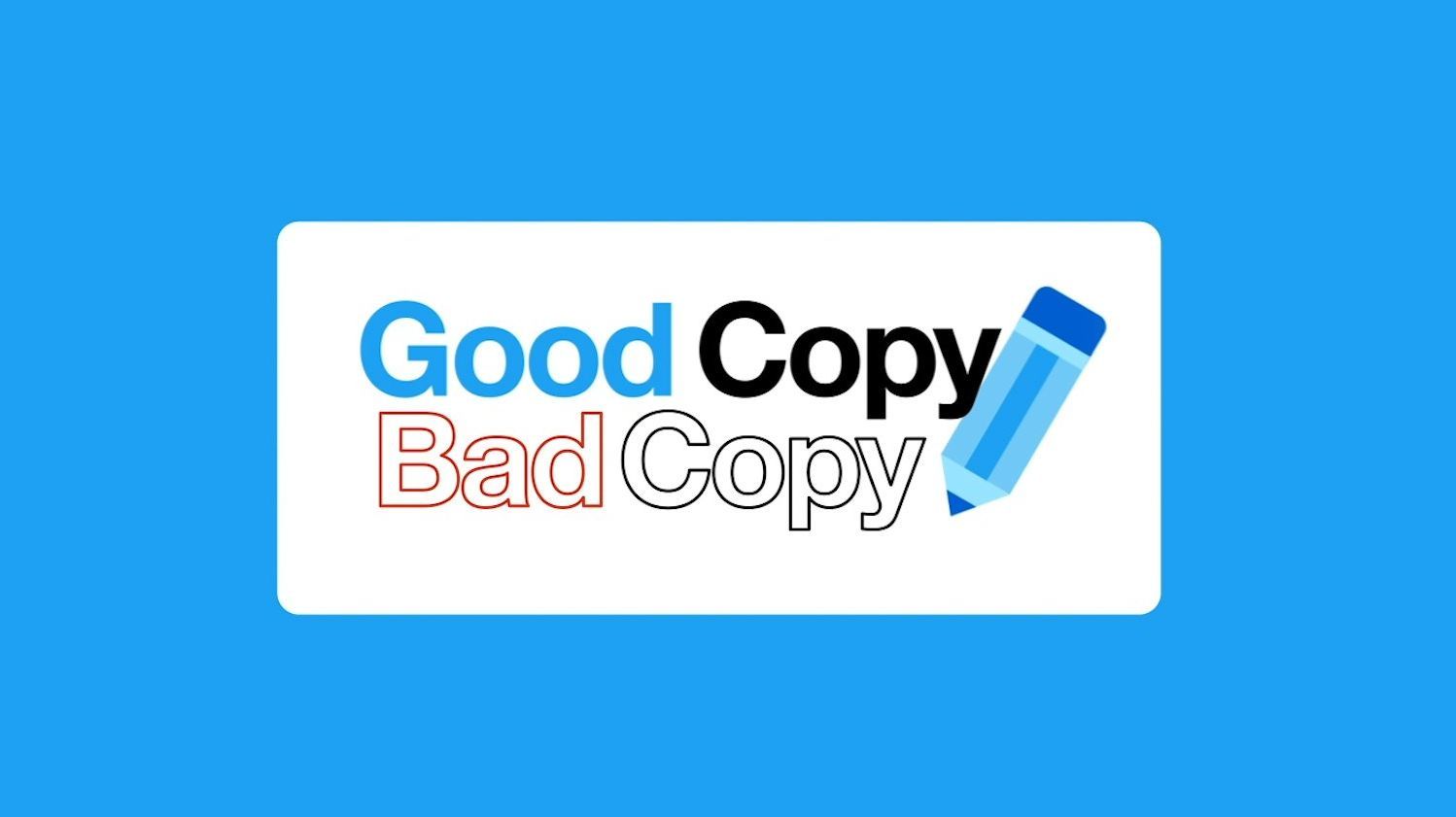 Good copy, bad copy: Tips for writing effective Tweets