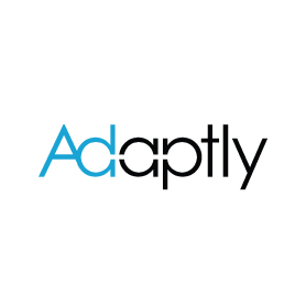 Adaptly logo Partner logo image