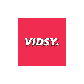 Vidsy logo Partner logo image