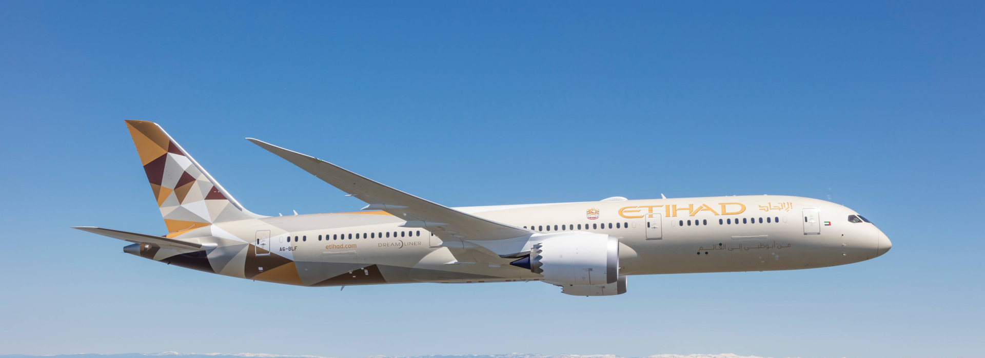 avião da etihad airways