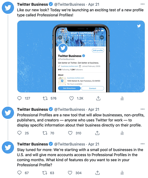 How to use Tweet threads: Best practices for businesses
