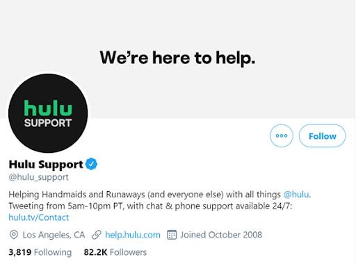 Hulu Support (@hulu_support) / X