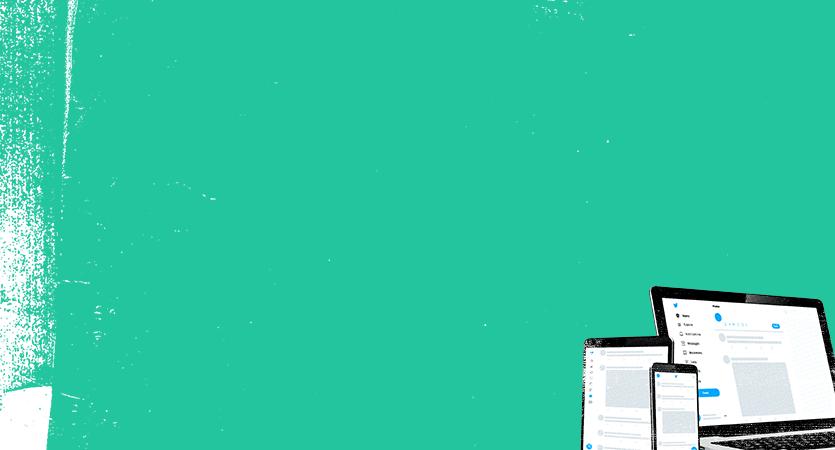 Devices with examples of Twitter Ad formats
